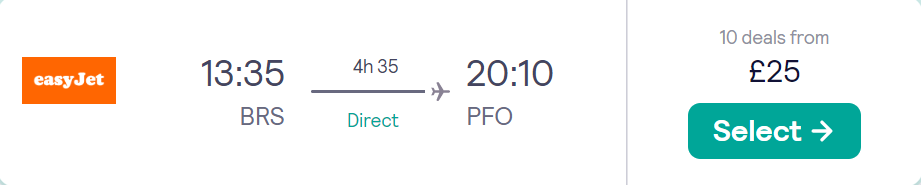 cheap flights to Cyprus