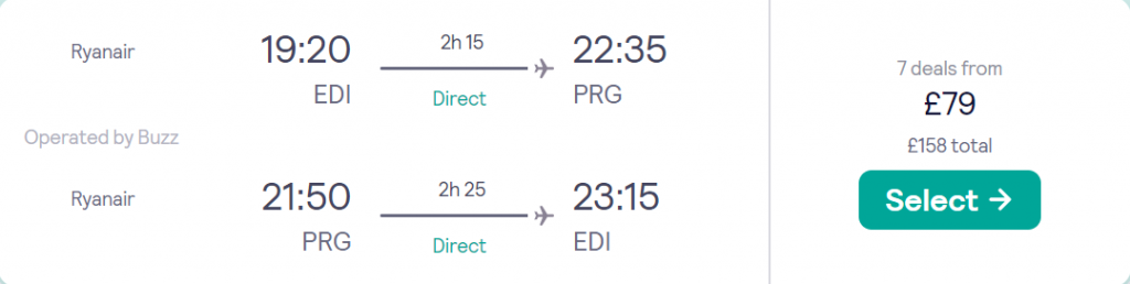 cheap flights to Czechia