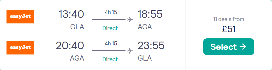 cheap flights to Morocco