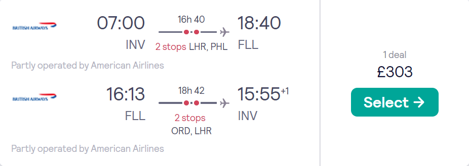 cheap flights to US