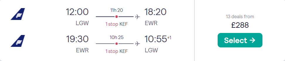 cheap flights to US