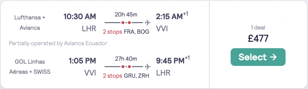 cheap flights to Bolivia