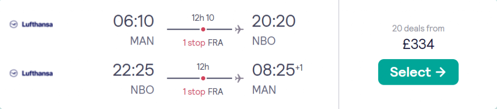 cheap flights to Kenya