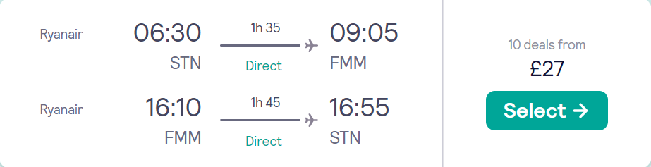 cheap flights to Germany