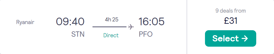 cheap flights to Cyprus