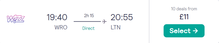 cheap flights to UK
