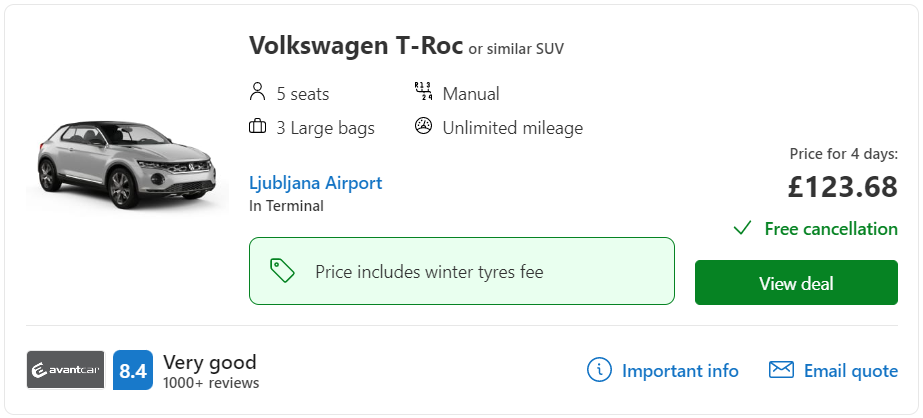 cheap car