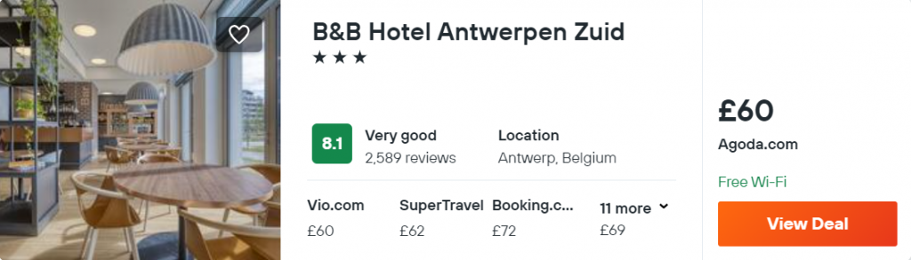 B&B Hotel Antwerpen Zuid