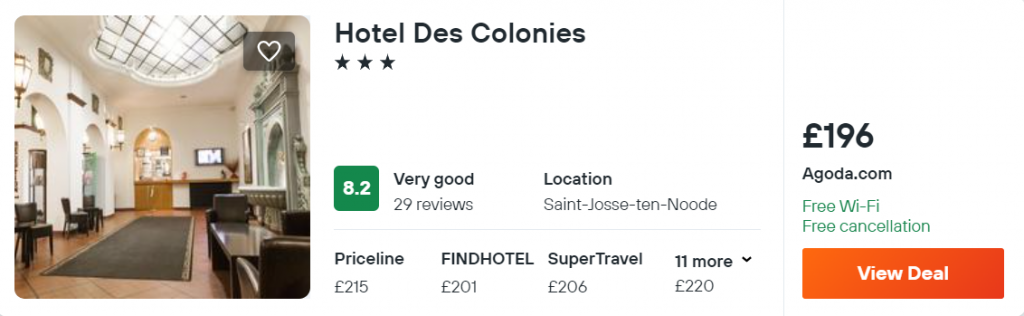 Hotel Des Colonies