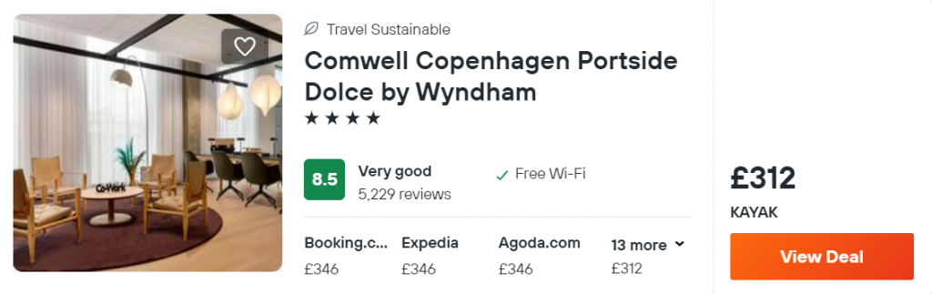 Comwell Copenhagen Portside Dolce by Wyndham
