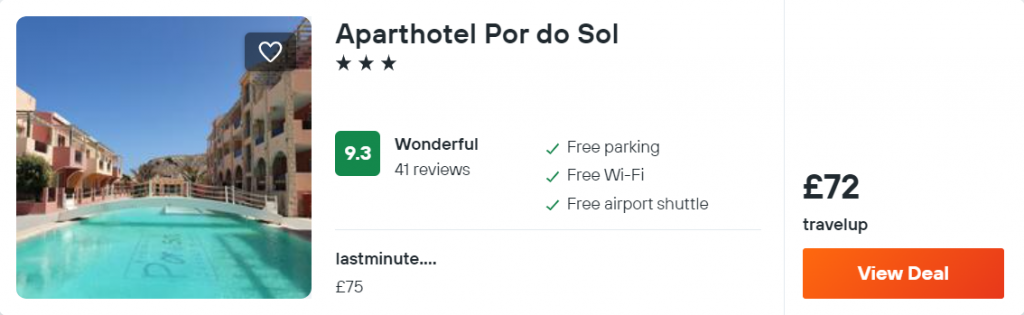 Aparthotel Por do Sol