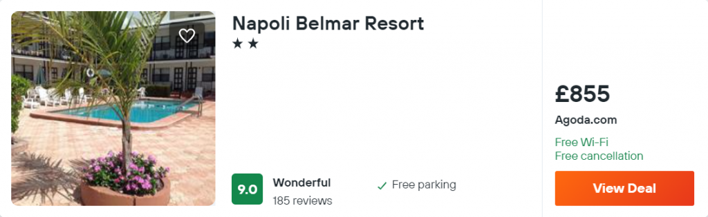 Napoli Belmar Resort