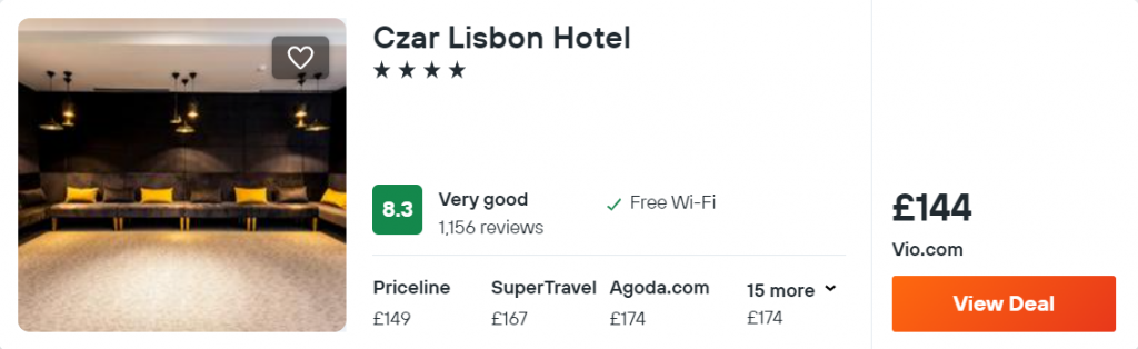 Czar Lisbon Hotel
