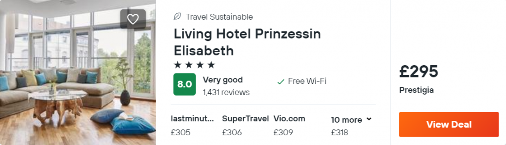 Living Hotel Prinzessin Elisabeth