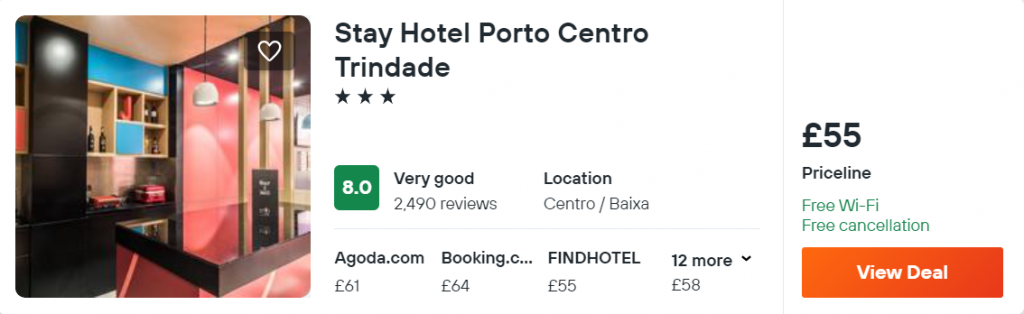 Stay Hotel Porto Centro Trindade