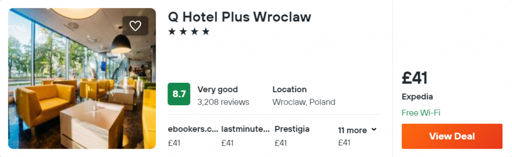 Q Hotel Plus Wroclaw