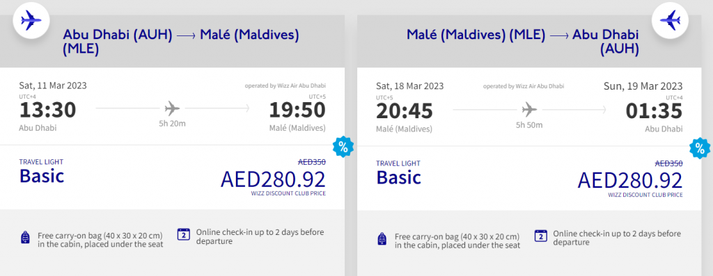 cheap flights to Maldives