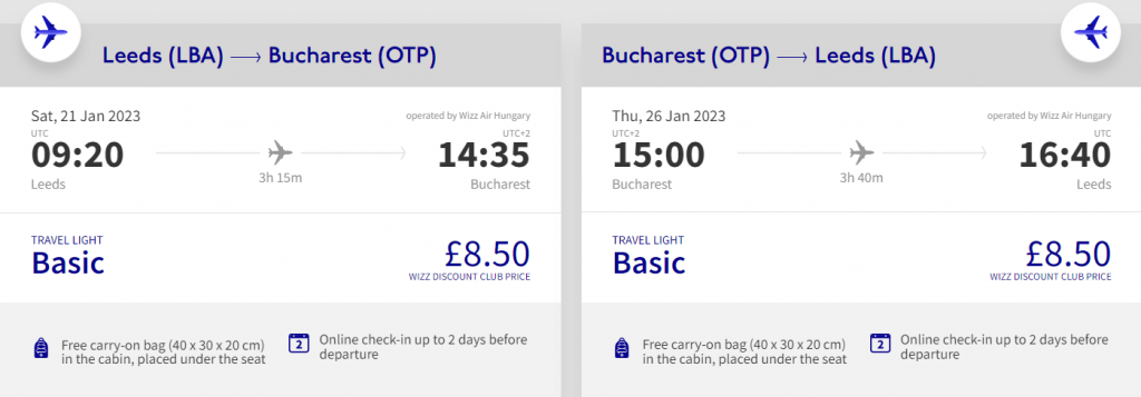 cheap flights to Romania