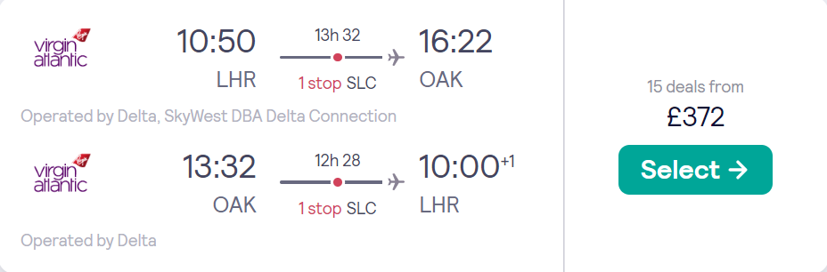 cheap flights to US