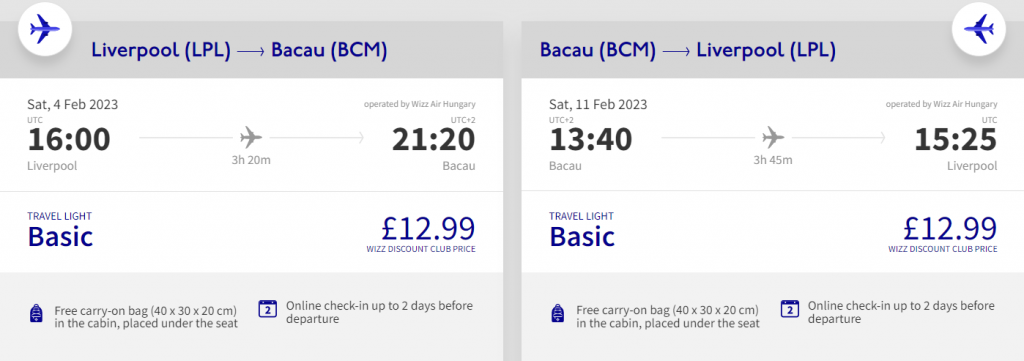 cheap flights to Romania