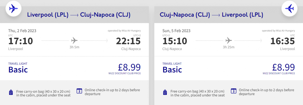 cheap flights to Romania