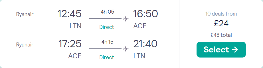 cheap flights to Spain