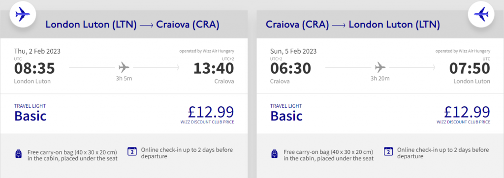 cheap flights to Romania
