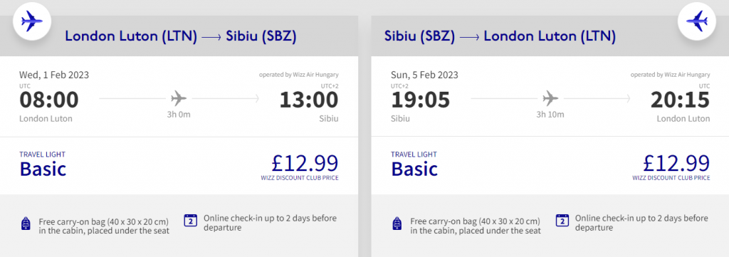 cheap flights to Romania