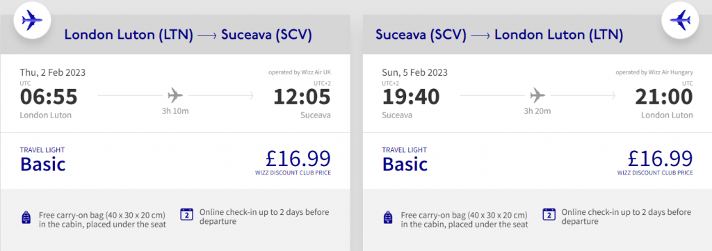 cheap flights to Romania