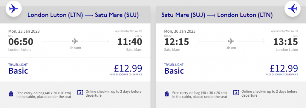 cheap flights to Romania