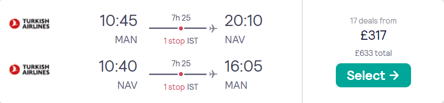 cheap flights to Turkey