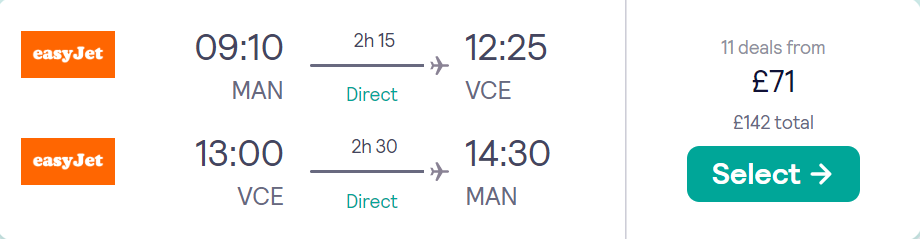 cheap flights to Italy