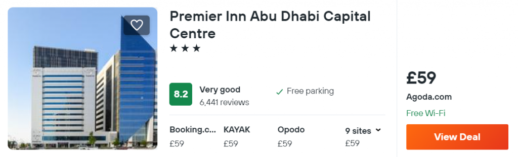 Premier Inn Abu Dhabi Capital Centre