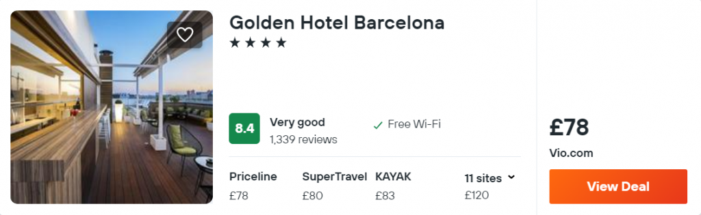 Golden Hotel Barcelona