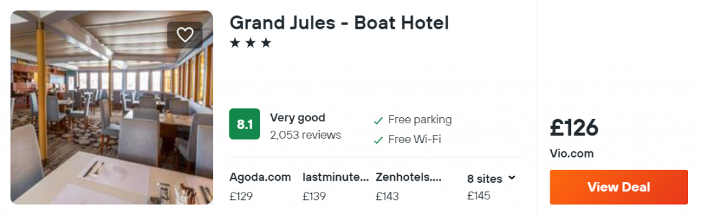 Grand Jules - Boat Hotel