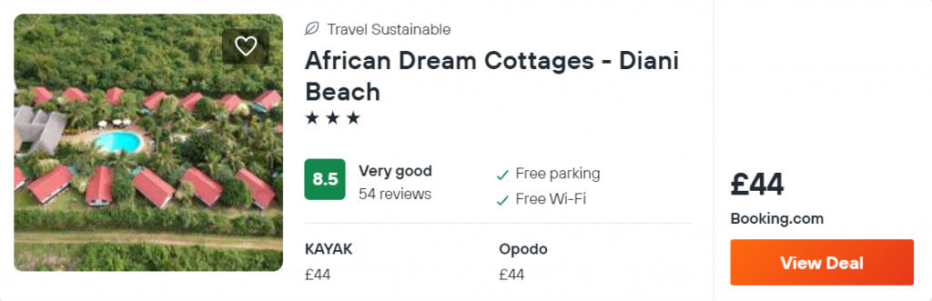 African Dream Cottages - Diani Beach