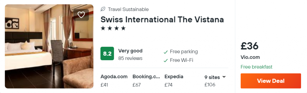 Swiss International The Vistana