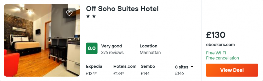 Off Soho Suites Hotel