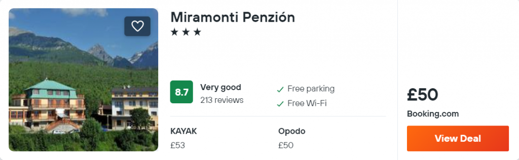 Miramonti Penzión