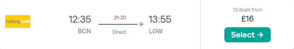 cheap flights to UK