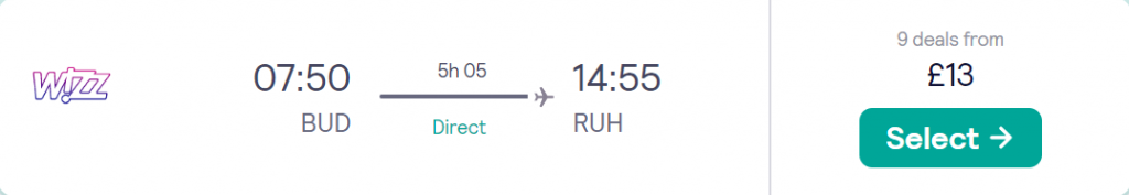 cheap flights to Saudi