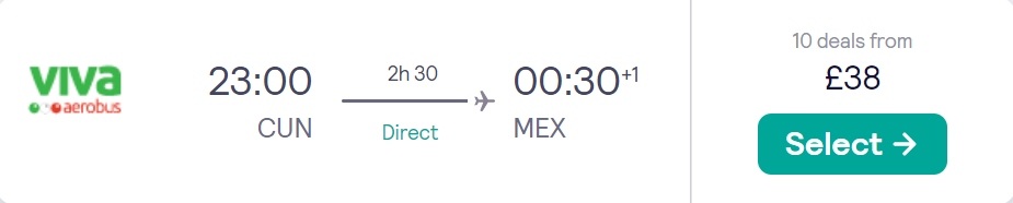 cheap flights to Mexico