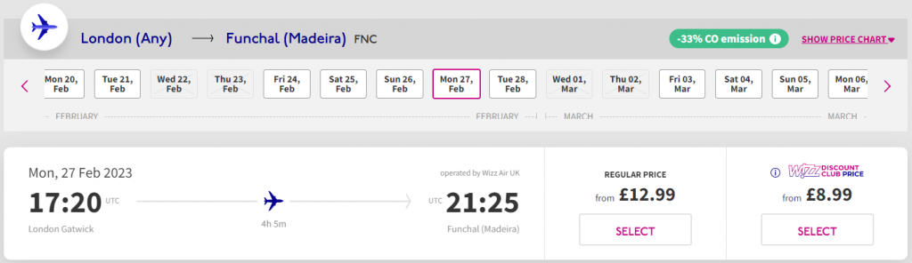 cheap flights to Portugal
