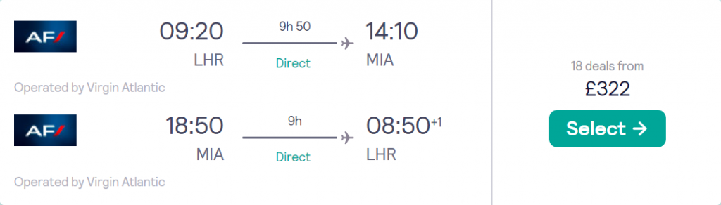 cheap flights to US