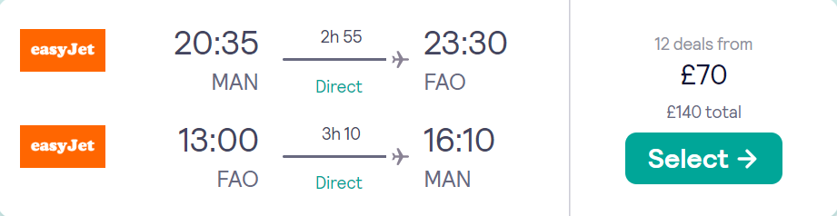 cheap flights to Portugal