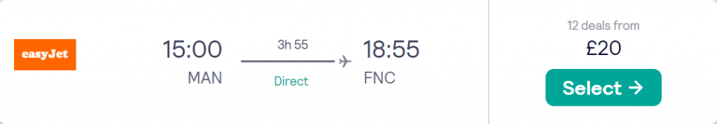 cheap flights to Portugal