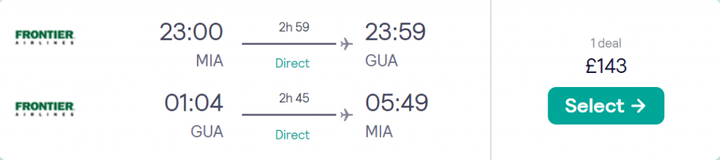 cheap flights to Guatemala