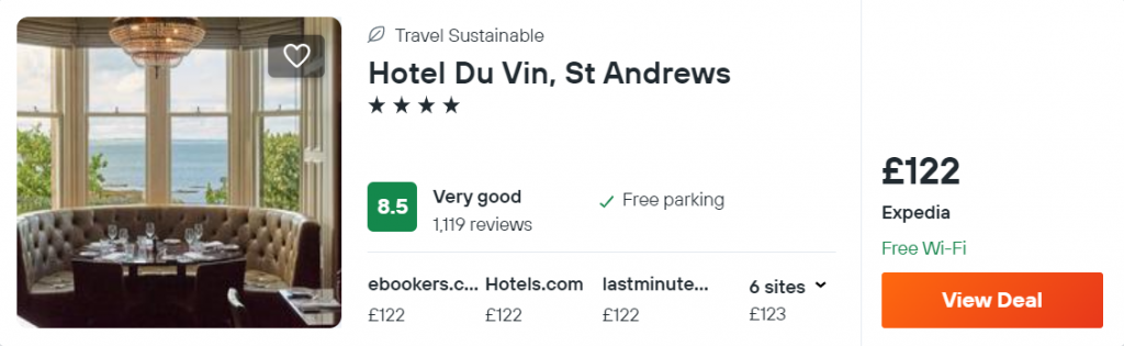 Hotel Du Vin, St Andrews