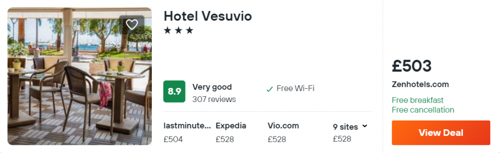 Hotel Vesuvio
