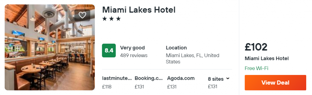 Miami Lakes Hotel